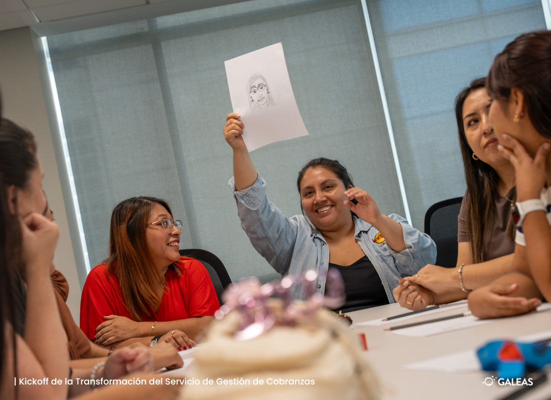 Dinámica de co-creación — dibuja a tu compañero