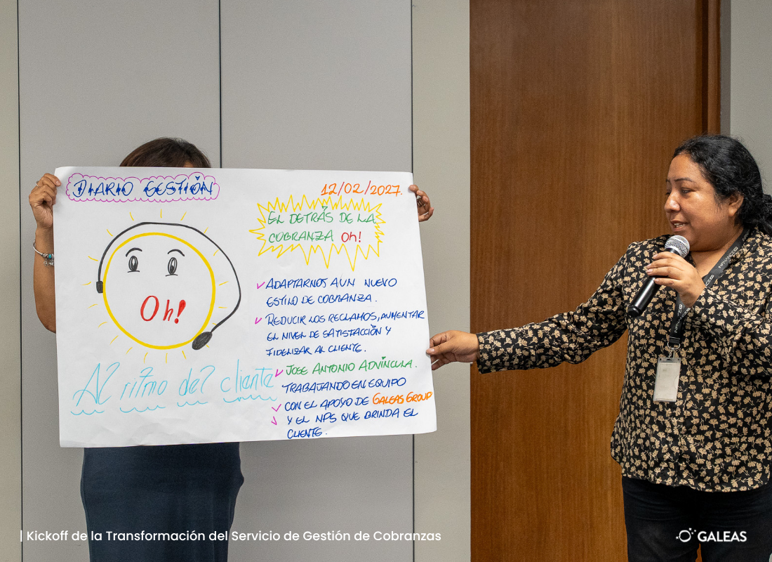 Equipo SIP exponiendo visión conjunta en taller GALEAS